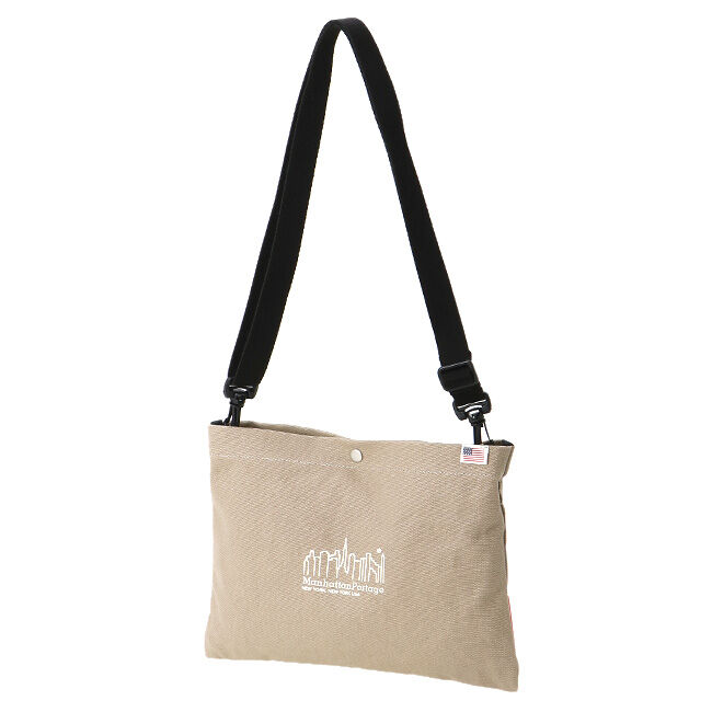 Manhattan Portage「Botanical Sullivan Shoulder Bag Canvas」|ショルダー・メッセンジャー|BEG