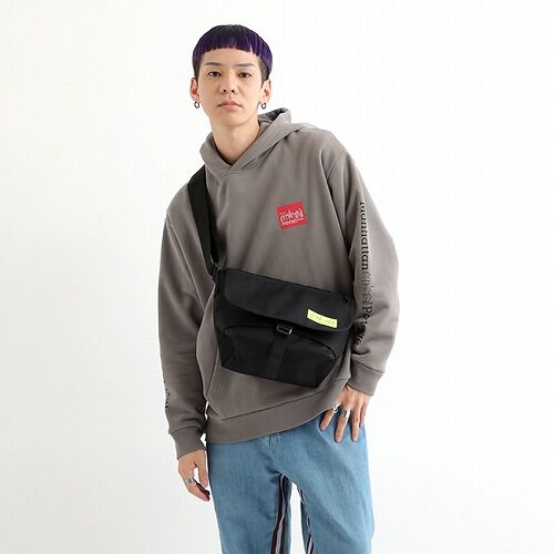 Manhattan Portage「Nylon Messenger Bag Flap Zipper Pocket W.P.L.」|ショルダー・メッセンジャー|