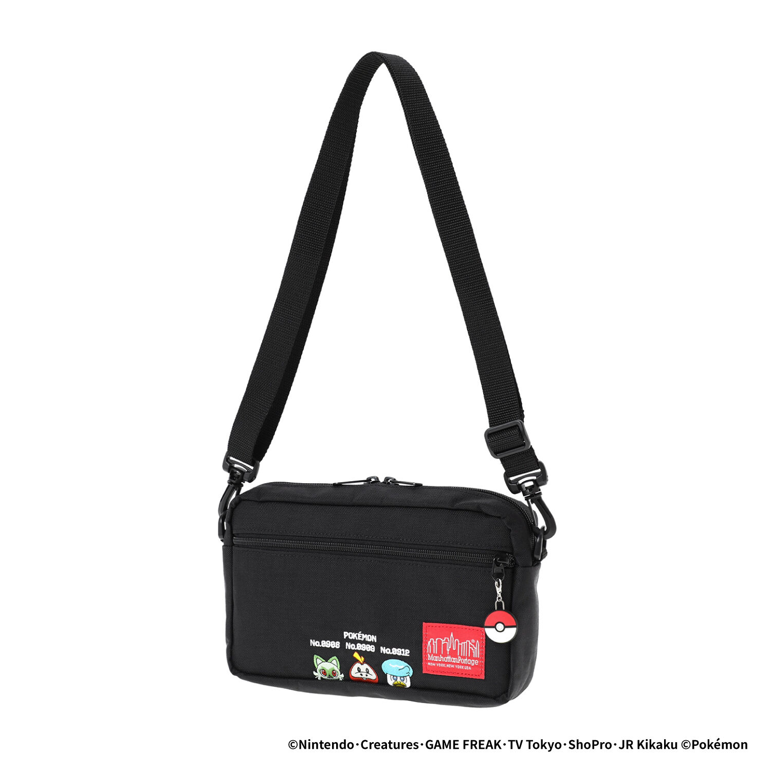 Manhattan Portage「Jogger Bag Ver.2 Pokemon Paldea」|ショルダー・メッセンジャー|BLK