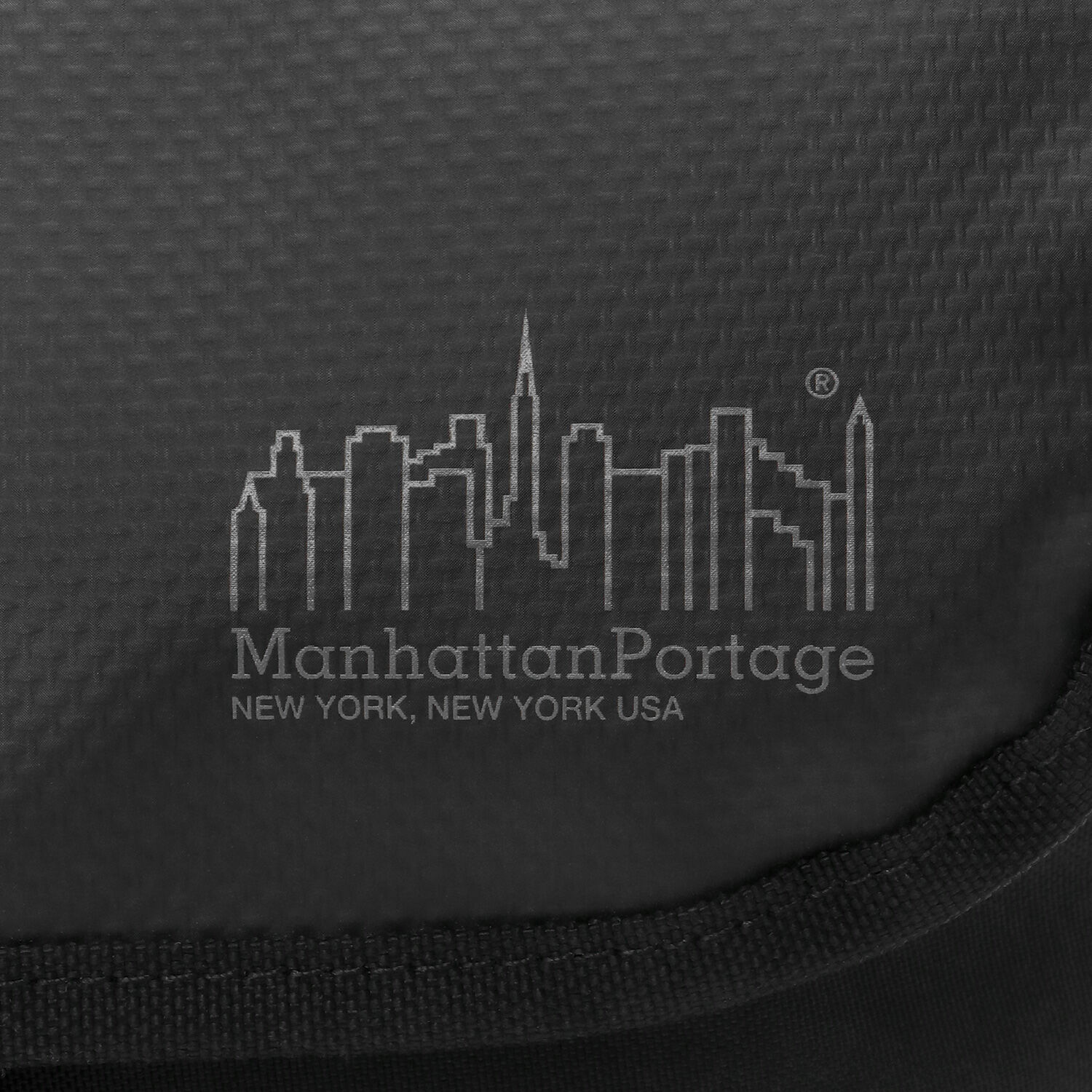 Manhattan Portage「Pacific Nylon Messenger Bag Flap Zipper Pocket W/ Divide」|ショルダー・メッセンジャー|