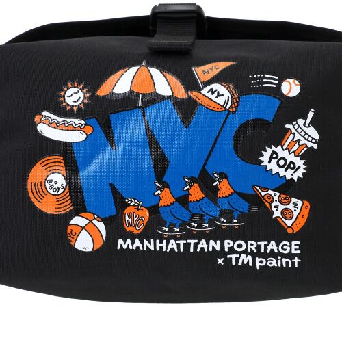 Manhattan Portage「NYLON MESSENGER BAG JR (SM) BP W/DIV TMP」|ショルダー・メッセンジャー|