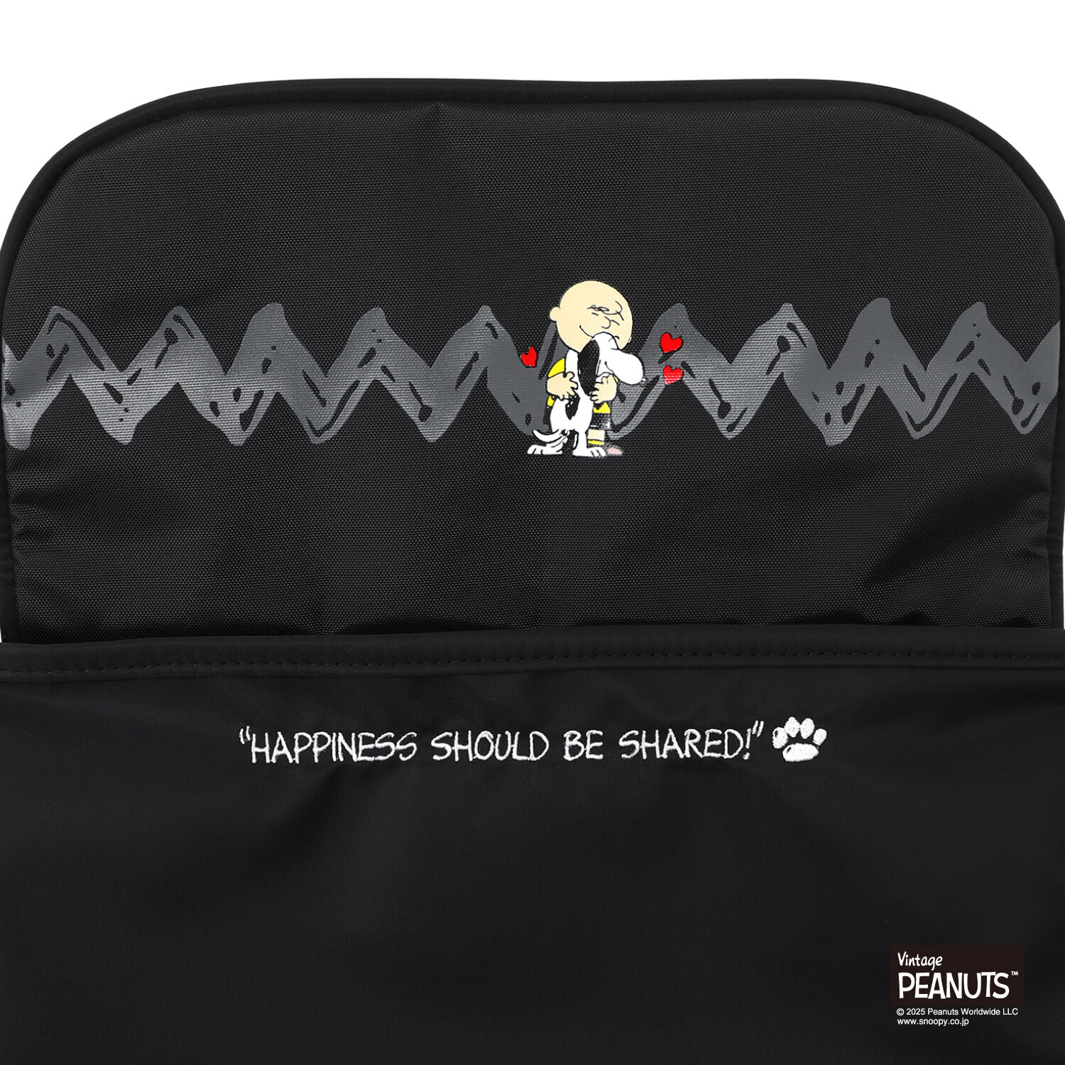 Manhattan Portage「NYLON MESSENGER BAG (XXS) FLIGHT NYLON BACKING BP W/DIV MGNT PEANUTS 25」|ショルダー・メッセンジャー|