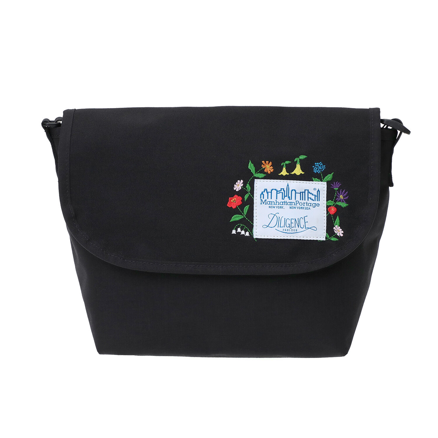 Manhattan Portage「NYLON MESSENGER BAG JR (SM) BP W/DIV MGNT 500D CORDURA DPL」|ショルダー・メッセンジャー|