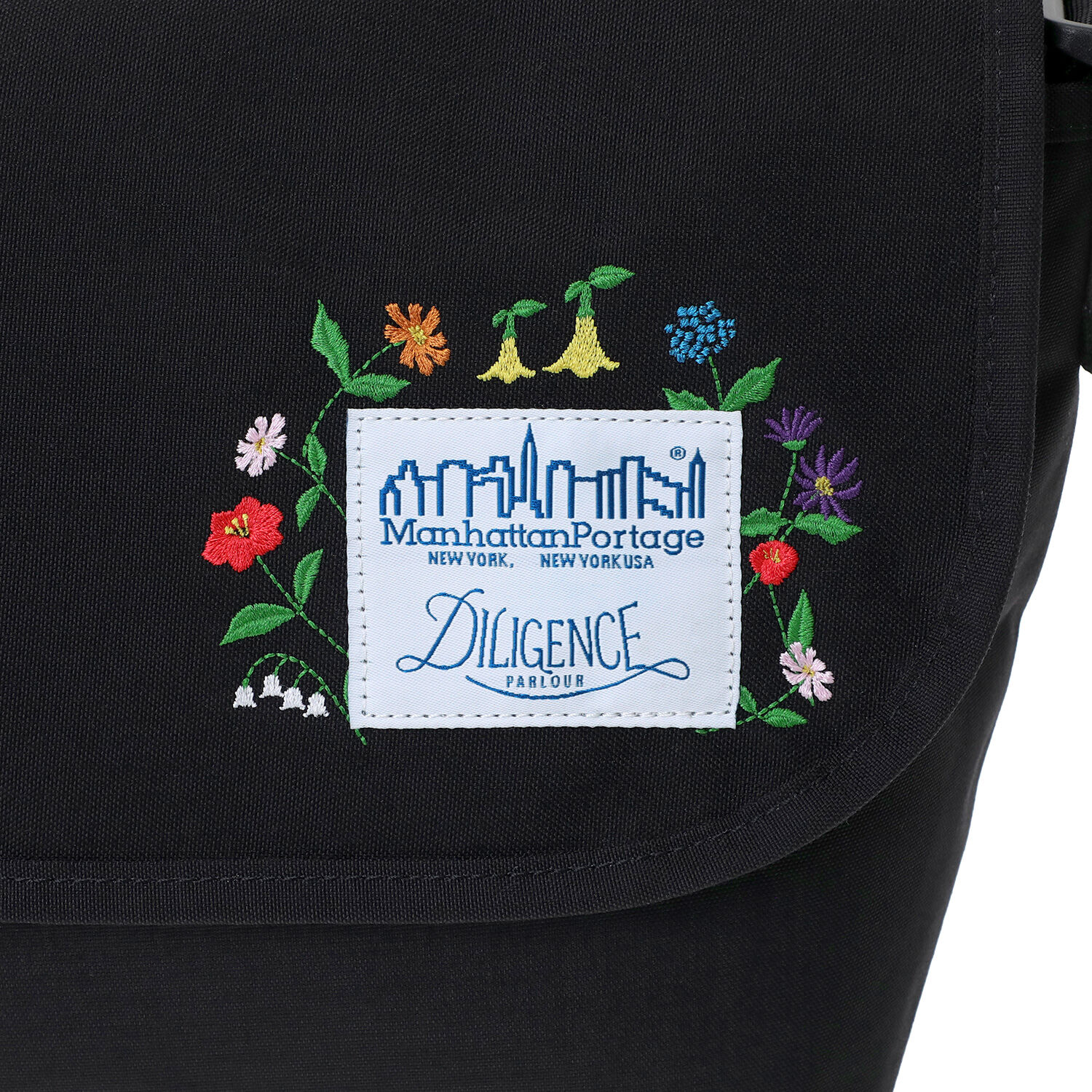 Manhattan Portage「NYLON MESSENGER BAG JR (SM) BP W/DIV MGNT 500D CORDURA DPL」|ショルダー・メッセンジャー|