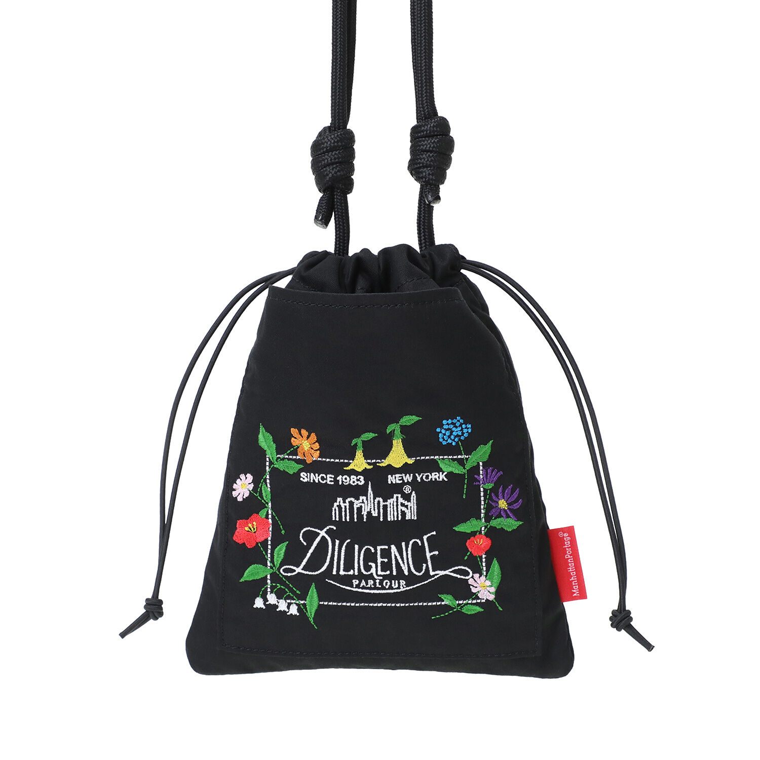 Manhattan Portage「SEWARD DRAWSTRING BAG COMBED COTTON GABARDINE DPL」|ショルダー・メッセンジャー|