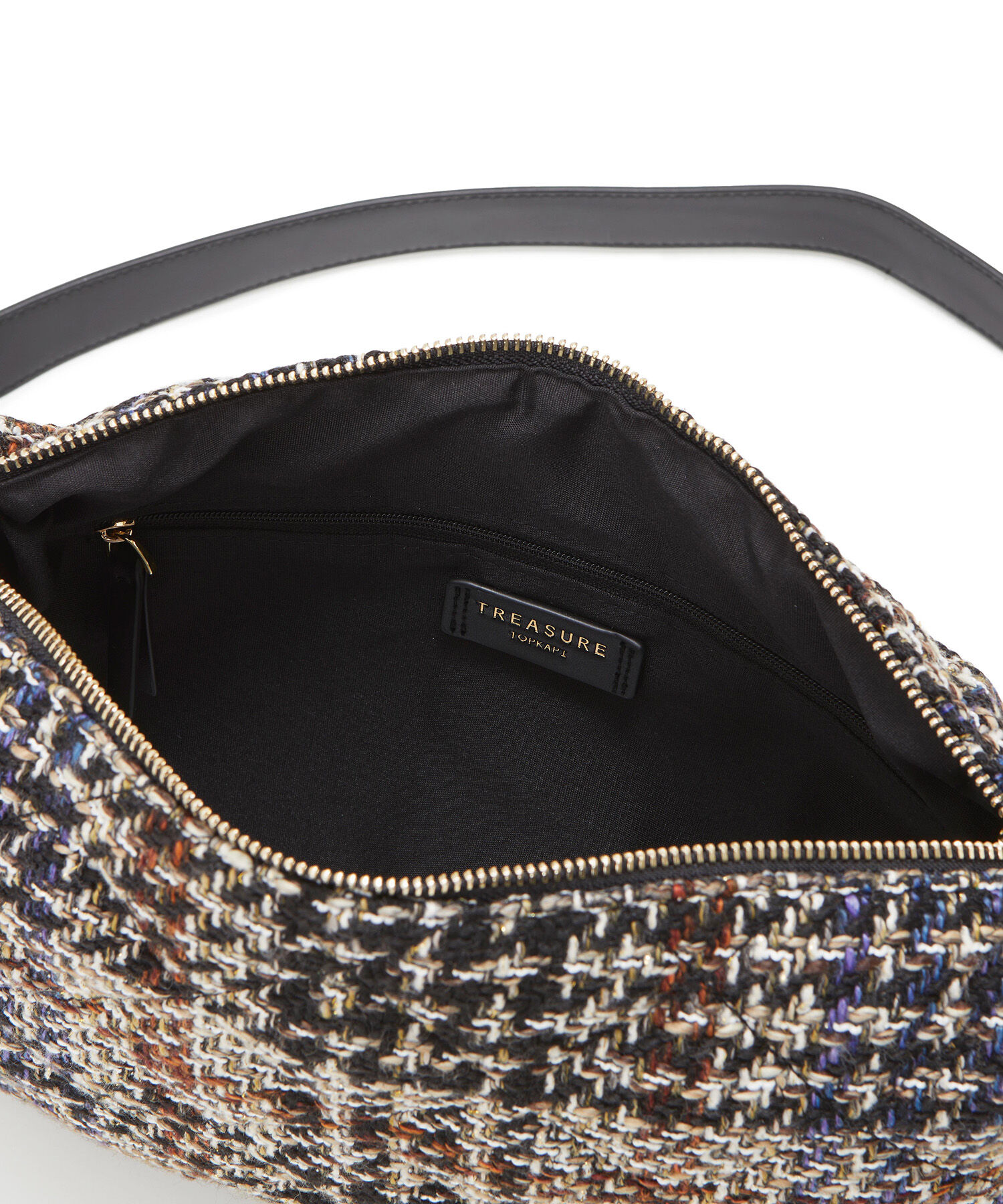 TOPKAPI TREASURE「【TREASURE TOPKAPI】キルティング ツイード ショルダーバッグ」|ショルダー・メッセンジャー|