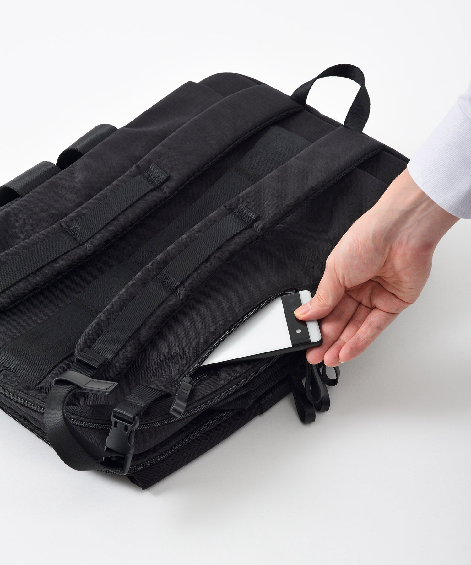 MILESTO「STLAKT 3WAYブリーフバッグ」|ショルダー・メッセンジャー|