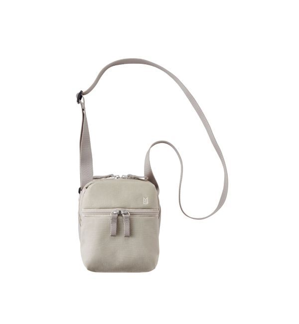 MILESTO「STLAKT ミニショルダーバッグ」|ショルダー・メッセンジャー|グレージュ