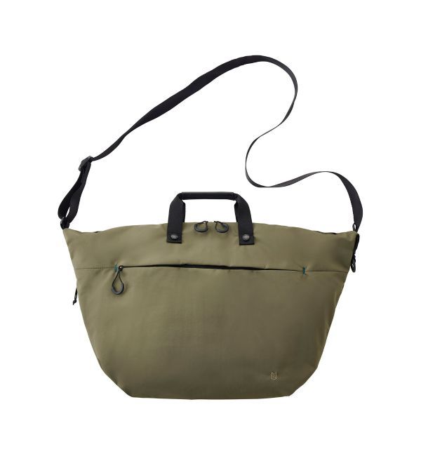 MILESTO「TROT ソフトショルダー L」|ショルダー・メッセンジャー|カーキ