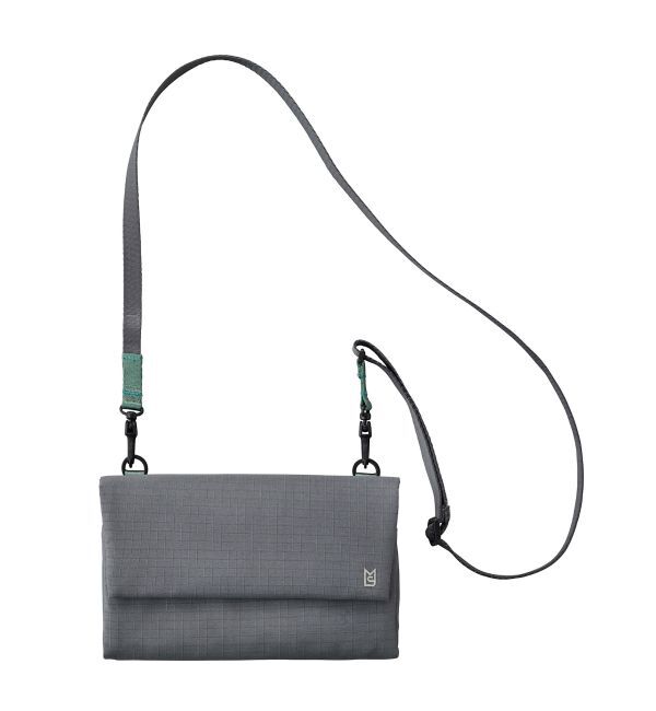 MILESTO「Hutte マルチショルダーバッグ」|ショルダー・メッセンジャー|ダークグレー