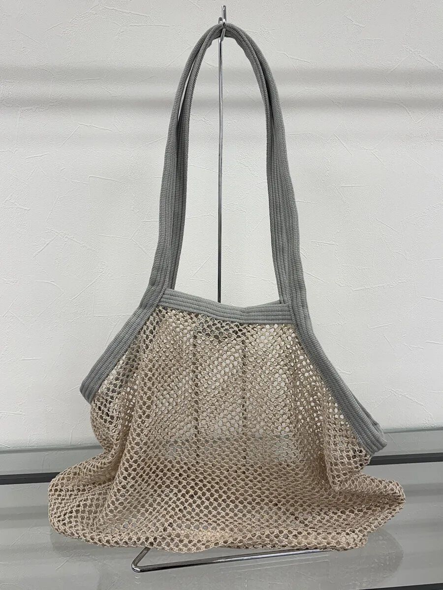 ALBOVE「ムラ染め風巾着&times;ネットWトートバッグ」|ショルダー・メッセンジャー|