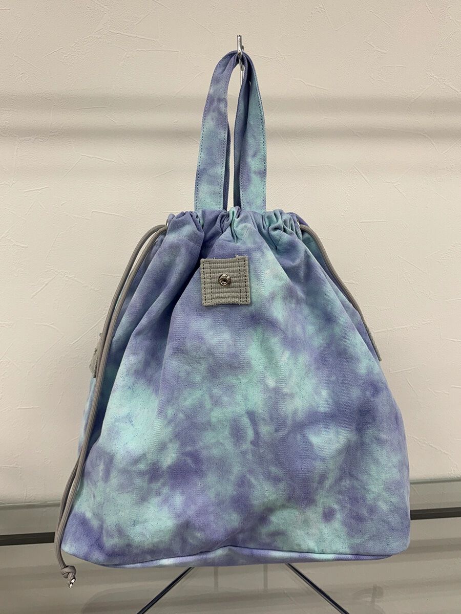 ALBOVE「ムラ染め風巾着&times;ネットWトートバッグ」|ショルダー・メッセンジャー|