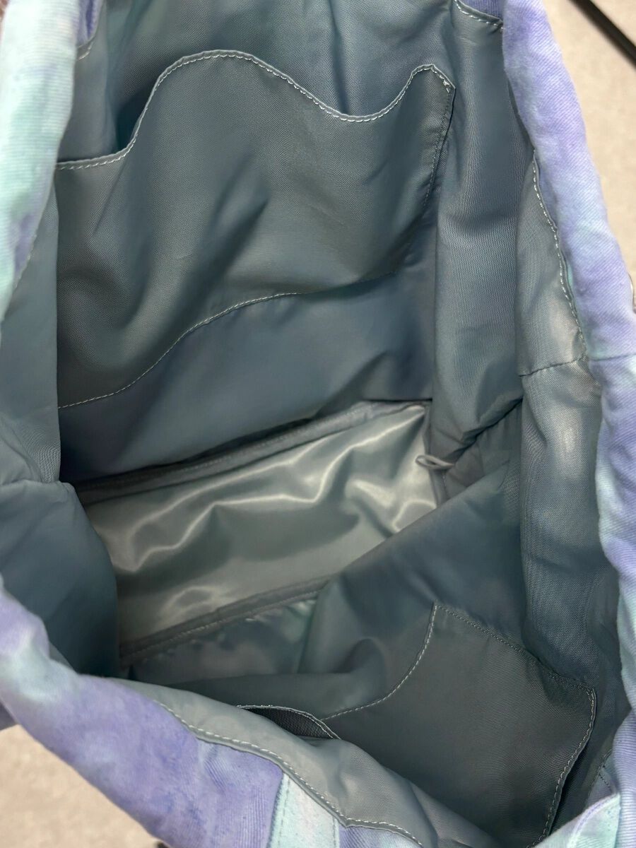 ALBOVE「ムラ染め風巾着&times;ネットWトートバッグ」|ショルダー・メッセンジャー|