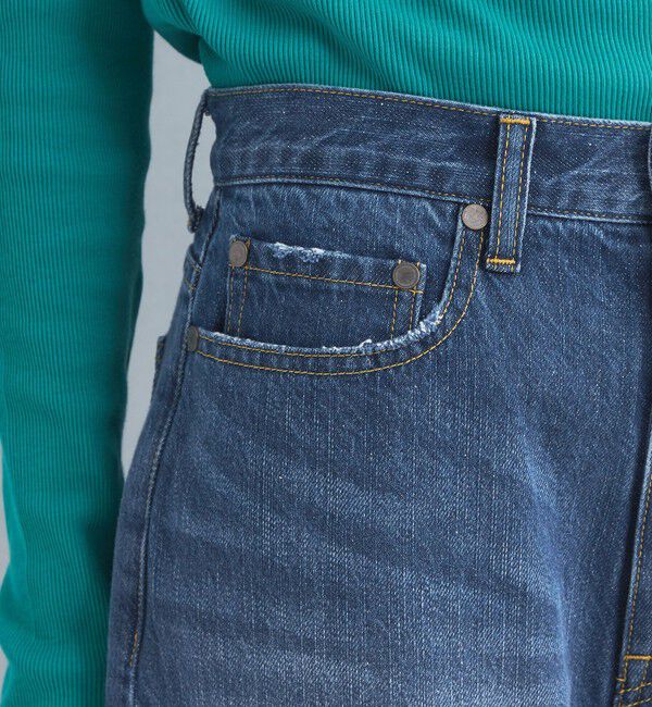 UNITED ARROWS green label relaxing「［size SHORT/TALLあり］ワイド デニム パンツ」|デニム|