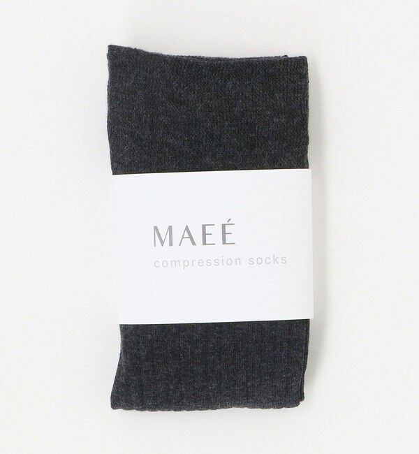 UNITED ARROWS green label relaxing「＜MAEE＞コンプレッション リブ ソックス」|ソックス|