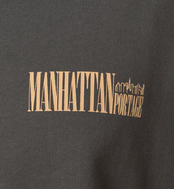 UNITED ARROWS green label relaxing「【別注】＜Manhattan Portage＞プリント 長袖 Tシャツ」|Tシャツ・カットソー|