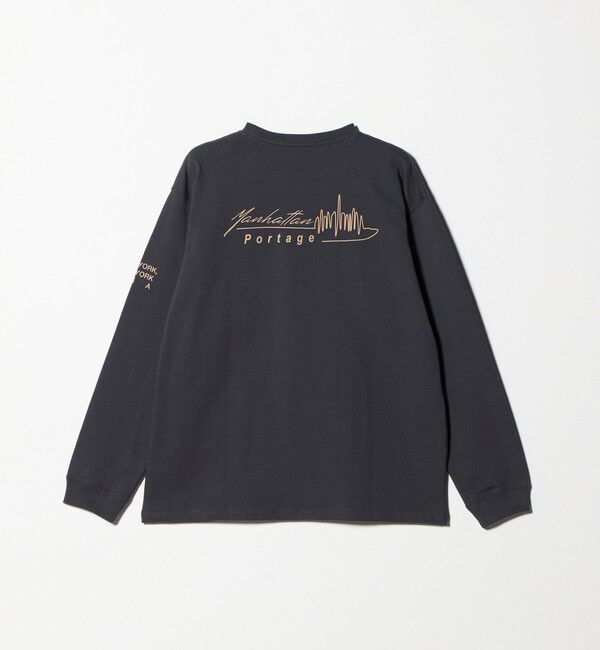 UNITED ARROWS green label relaxing「【別注】＜Manhattan Portage＞プリント 長袖 Tシャツ」|Tシャツ・カットソー|