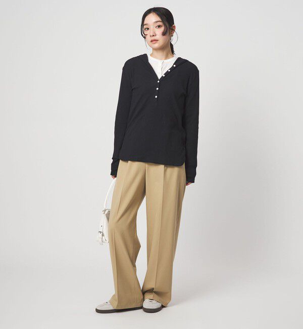 UNITED ARROWS green label relaxing「【WEB限定】＜at ease＞オルマイ ワイド パンツ ウォッシャブル ストレッチ UVカット」|その他|