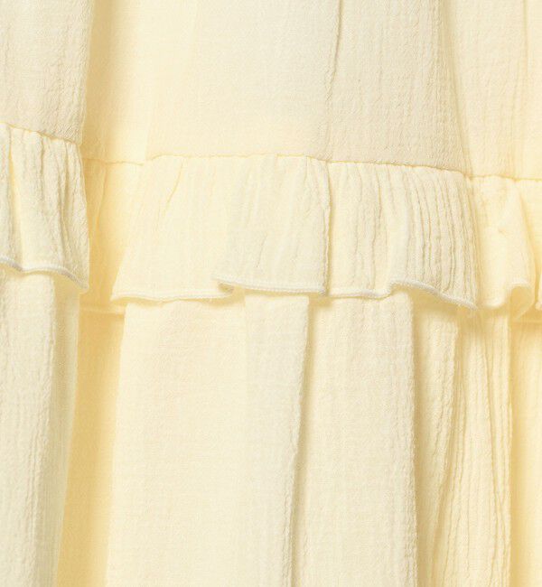 UNITED ARROWS green label relaxing「楊柳フリル ロングスカート / キッズ  140cm-160cm」|スカート|