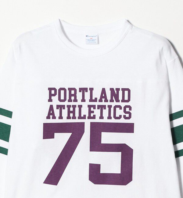 UNITED ARROWS green label relaxing「＜Champion＞ロングスリーブフットボール Tシャツ 140cm-160cm」|Tシャツ・カットソー|