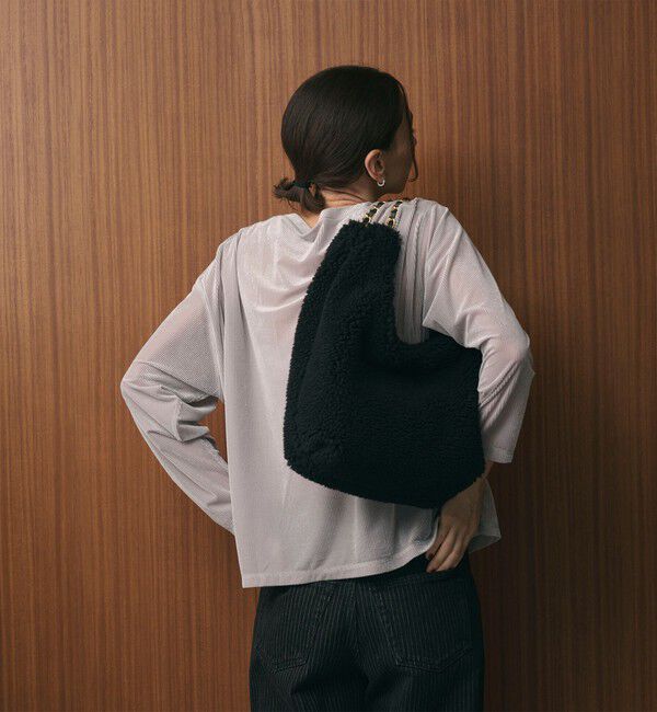 BEAUTY&YOUTH UNITED ARROWS「【一部別注】＜VIOLAd&rsquo;ORO＞ELMO ボア チェーン ショルダーバッグ」|ショルダー・メッセンジャー|