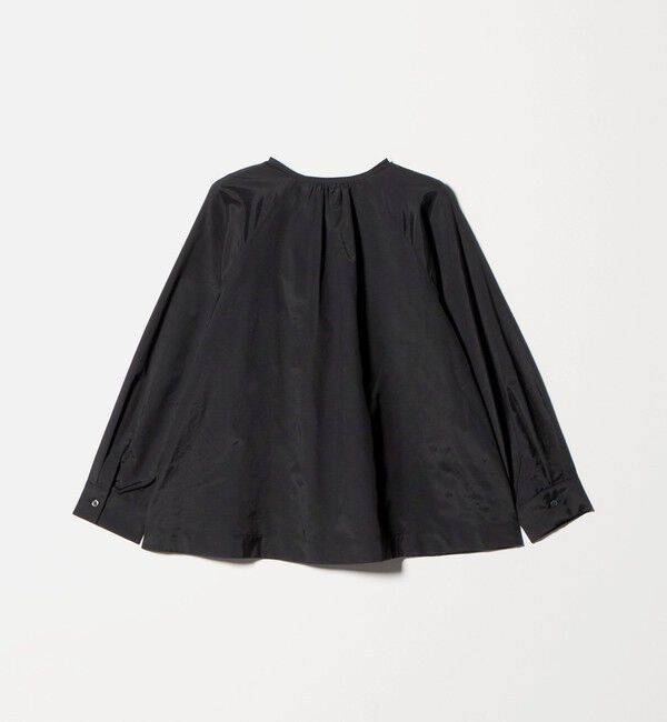 BEAUTY&YOUTH UNITED ARROWS「リボンタイ ノーカラーブラウス」|シャツ・ブラウス|