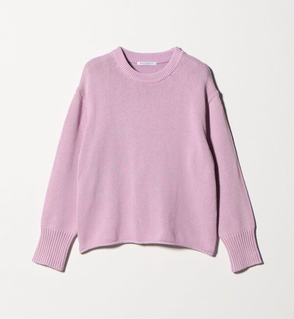 BEAUTY&YOUTH UNITED ARROWS「フェード クルーネックニットプルオーバー」|ニット・セーター|