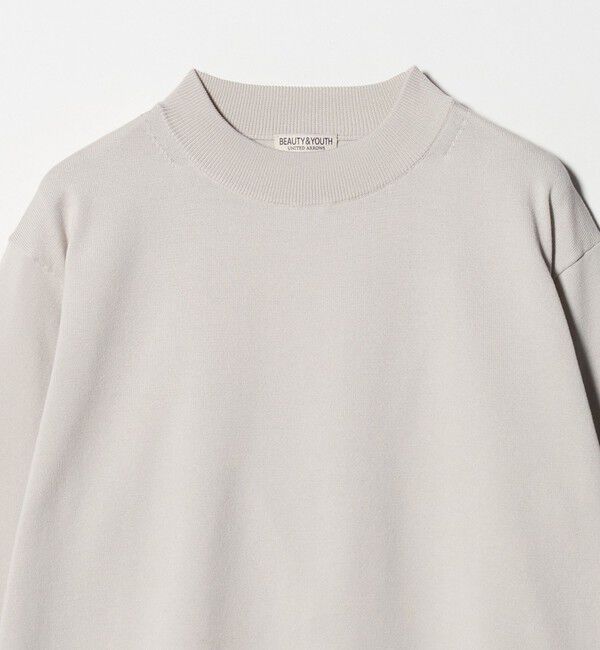 BEAUTY&YOUTH UNITED ARROWS「デオドラント ジャケット ネック ロングスリーブ ニット 抗菌防臭 ウォッシャブル」|ニット・セーター|