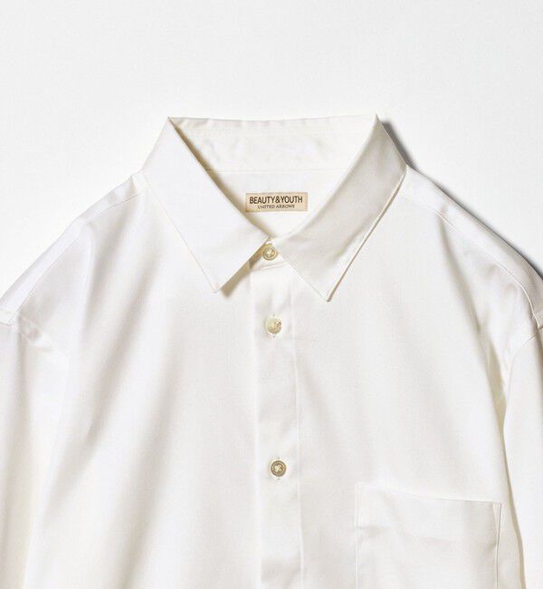 BEAUTY&YOUTH UNITED ARROWS「クリア オックスフォード レギュラー シャツ SLIM型 抗菌防臭機能付き」|シャツ・ブラウス|