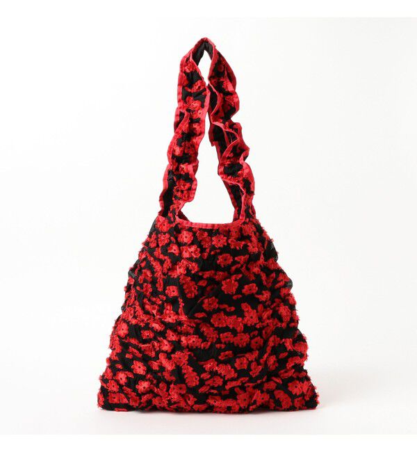 Ray BEAMS 「【別注】Casselini / スクエア ギャザー トート」|トートバッグ|