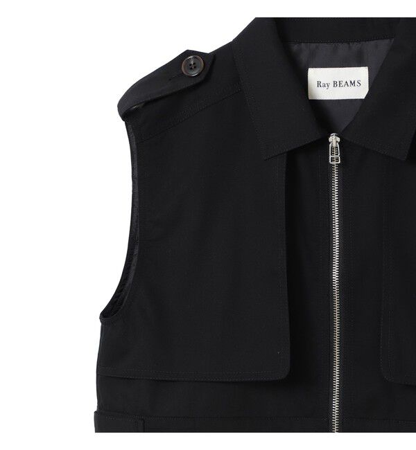Ray BEAMS 「ジップ ヨーク ベスト」|ベスト・ジレ|