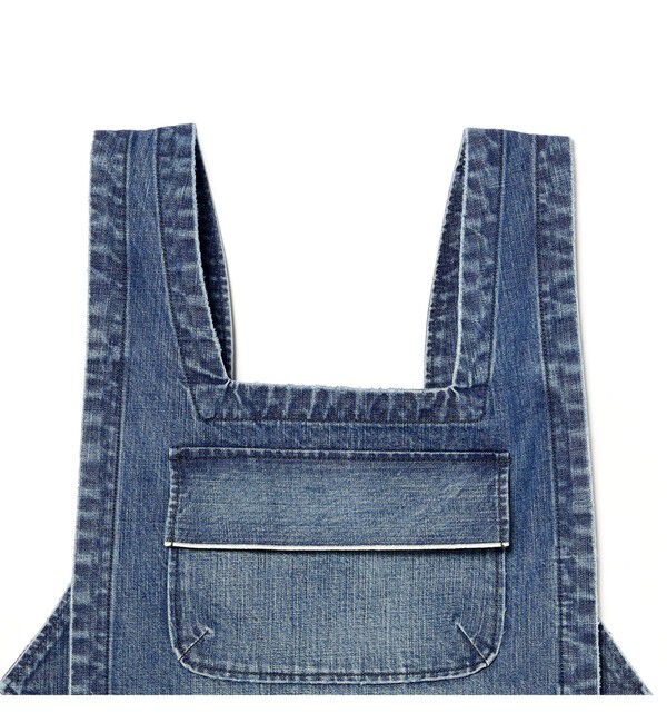 BEAMSBOY「maturely / デニム ディッキー ベスト」|ベスト・ジレ|