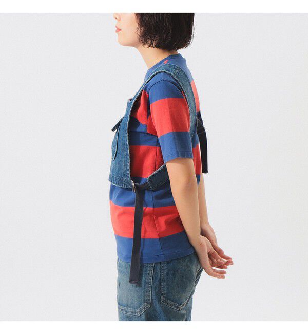 BEAMSBOY「maturely / デニム ディッキー ベスト」|ベスト・ジレ|