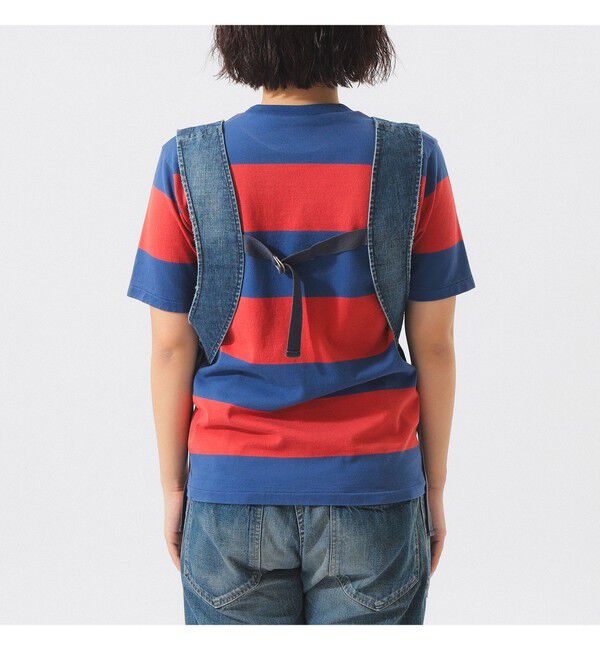 BEAMSBOY「maturely / デニム ディッキー ベスト」|ベスト・ジレ|