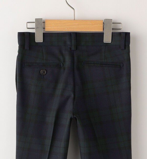 SHIPS KIDS「SHIPS KIDS:110～130cm /〈洗濯機可能〉セレモニー ウォッシャブル ブラックウォッチ ロング パンツ」|その他|