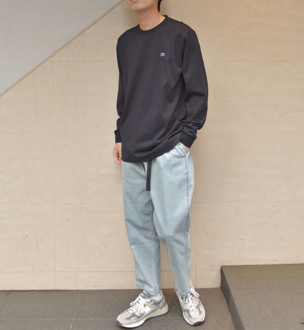 SHIPS any「【SHIPS any別注】GRAMiCCi: オーガニックコットン ルーズテーパード ストレッチ デニム パンツ◇」|デニム|