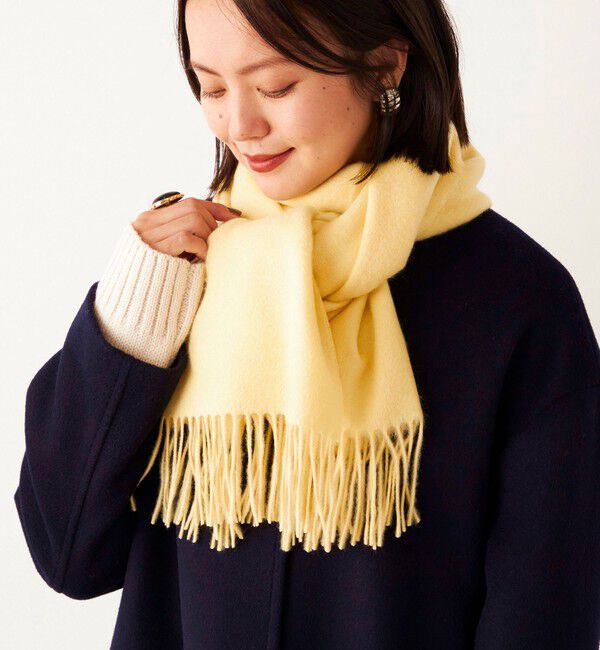 SHIPS Colors 「SHIPS Colors:カシミヤ ソリッド ストール」|ストール|