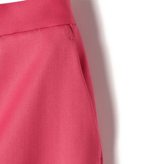 SHIPS for women「SHIPS Primary Navy Label:〈手洗い可能〉サテン カラー パンツ」|その他|