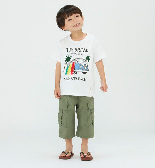 SHIPS Colors 「SHIPS Colors:パッチワーク プリント TEE(80～130cm)◇」|Tシャツ・カットソー|