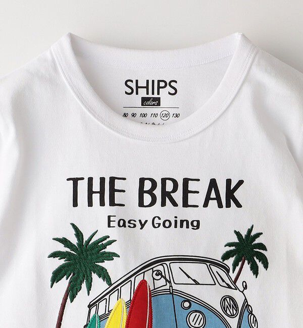 SHIPS Colors 「SHIPS Colors:パッチワーク プリント TEE(80～130cm)◇」|Tシャツ・カットソー|