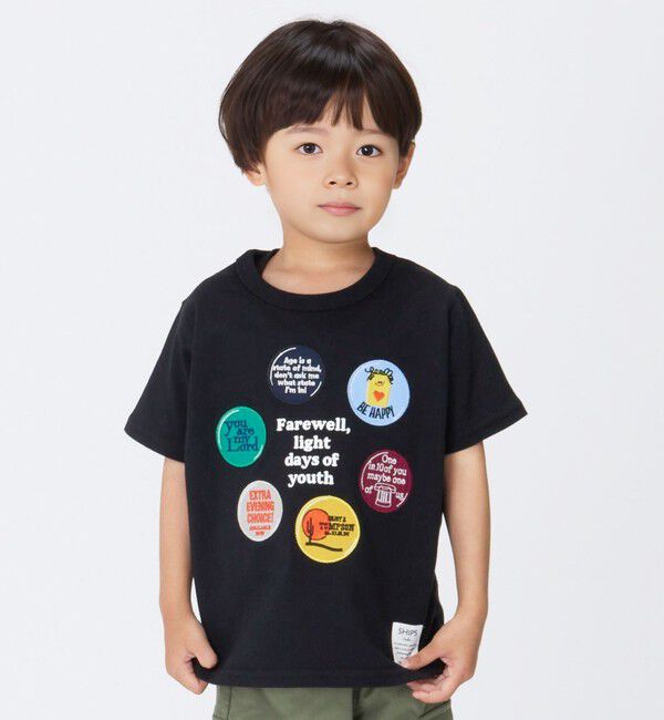 SHIPS Colors 「SHIPS Colors:パッチワーク プリント TEE(80～130cm)◇」|Tシャツ・カットソー|