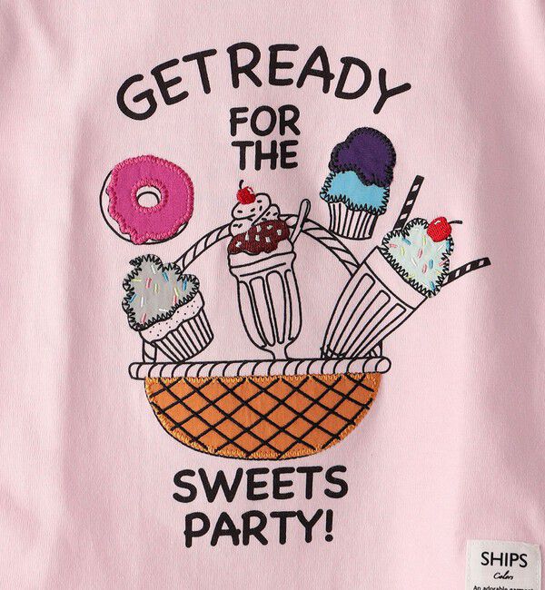 SHIPS Colors 「SHIPS Colors:パッチワーク プリント TEE(80～130cm)◇」|Tシャツ・カットソー|