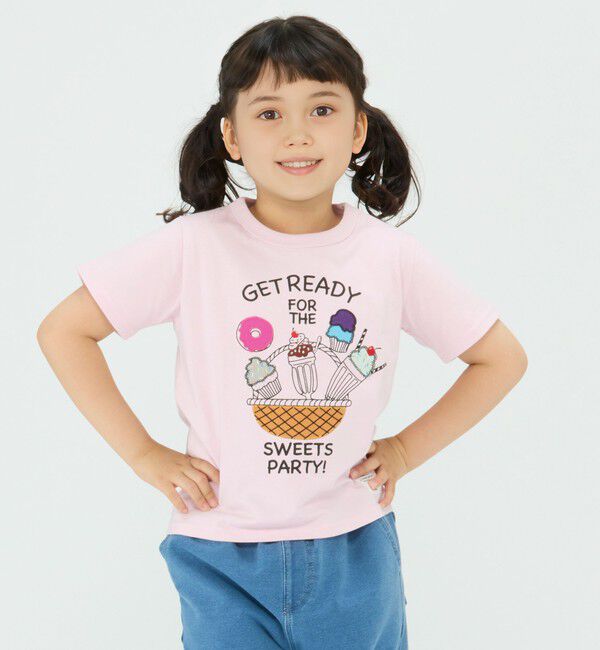 SHIPS Colors 「SHIPS Colors:パッチワーク プリント TEE(80～130cm)◇」|Tシャツ・カットソー|