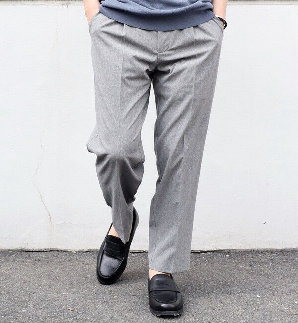 SHIPS any「*SHIPS any: クール＆ドライ 1タック リネン ライク テーパード イージーパンツ （セットアップ対応）◇」|その他|