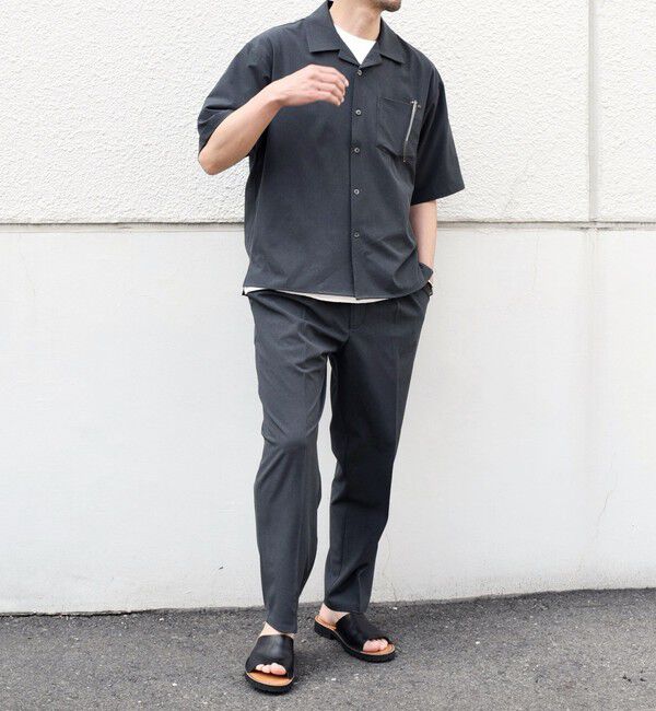 SHIPS any「*SHIPS any: クール＆ドライ 1タック リネン ライク テーパード イージーパンツ （セットアップ対応）◇」|その他|