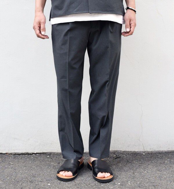 SHIPS any「*SHIPS any: クール＆ドライ 1タック リネン ライク テーパード イージーパンツ （セットアップ対応）◇」|その他|