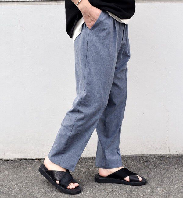 SHIPS any「*SHIPS any: クール＆ドライ 1タック リネン ライク テーパード イージーパンツ （セットアップ対応）◇」|その他|