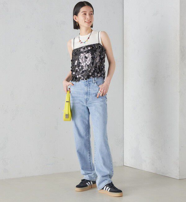 SHIPS for women「MARILYN MOON:スパンコール キャミソール」|キャミソール|