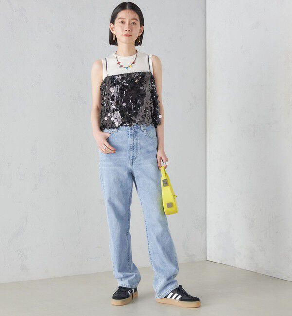 SHIPS for women「MARILYN MOON:スパンコール キャミソール」|キャミソール|