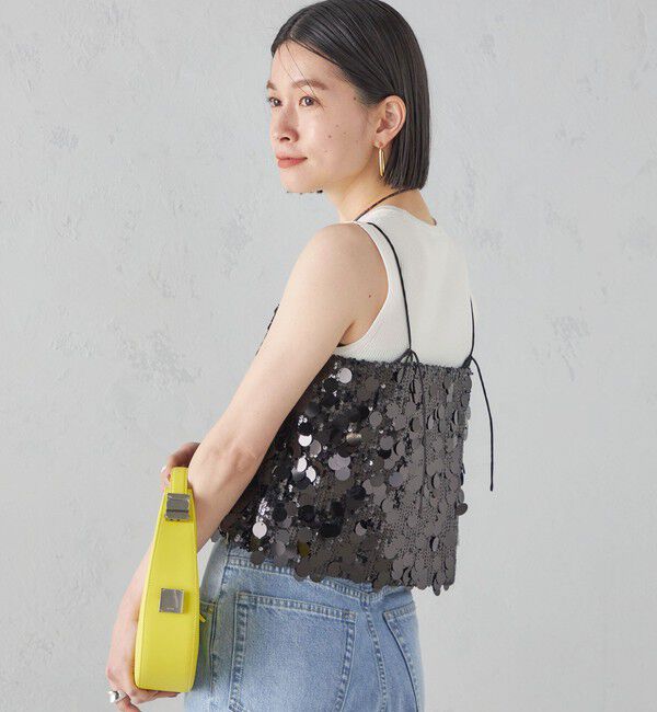 SHIPS for women「MARILYN MOON:スパンコール キャミソール」|キャミソール|